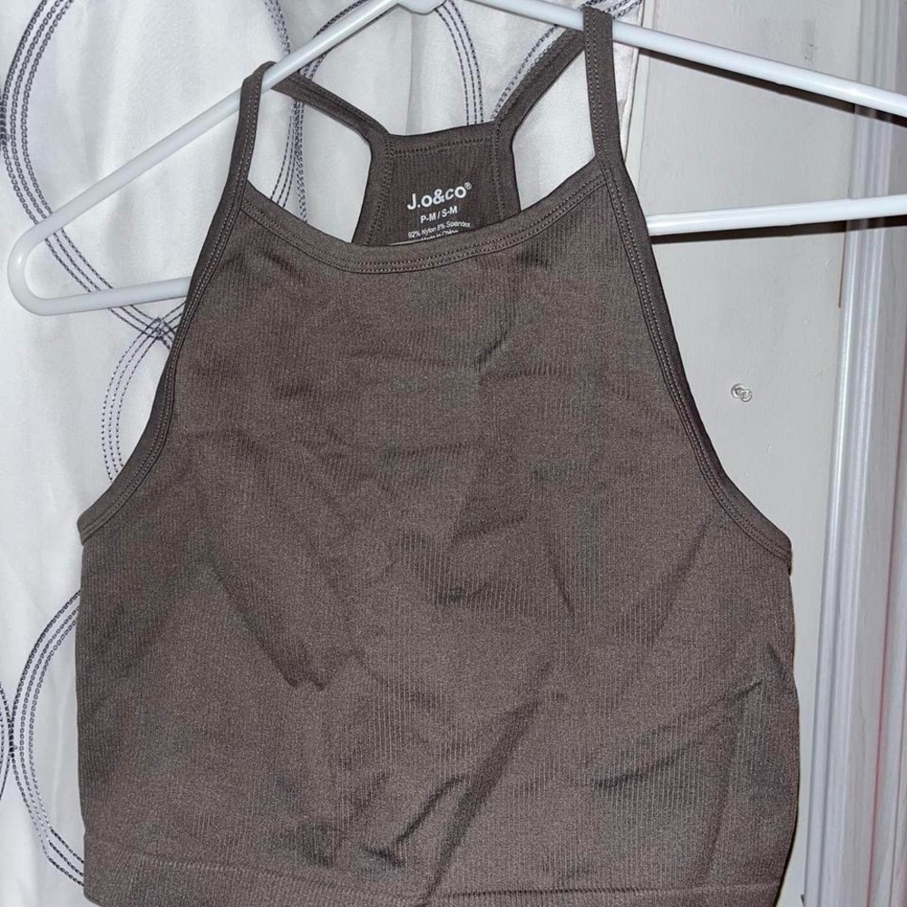 Women's Gray/Brown Tank Top